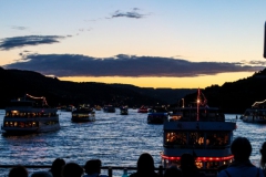 Rhein in Flammen in Bingen