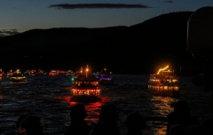 Rhein in Flammen in Bingen