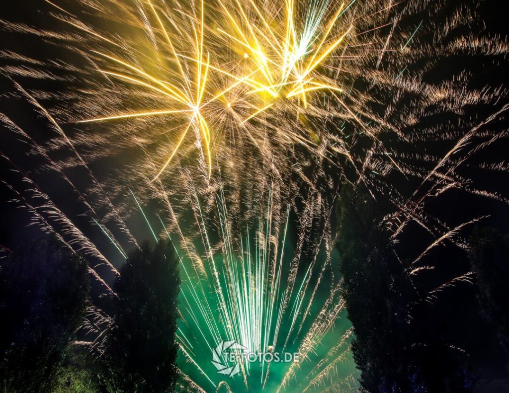 Feuerwerk – Deutsch Amerikanisches Volksfest 2017